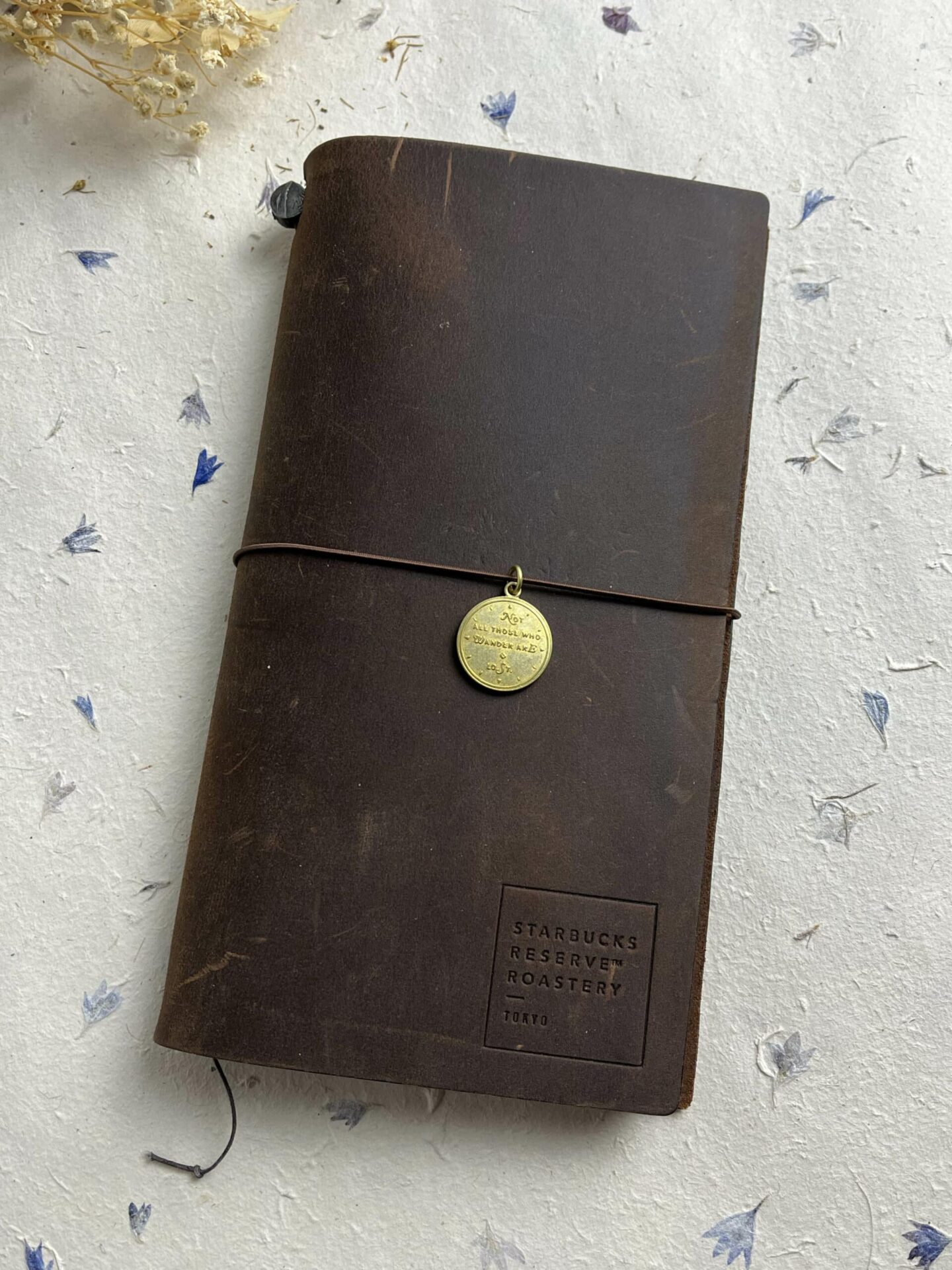 Baum-kuchen Brass Charm - Not All Those Who Wander are Lost