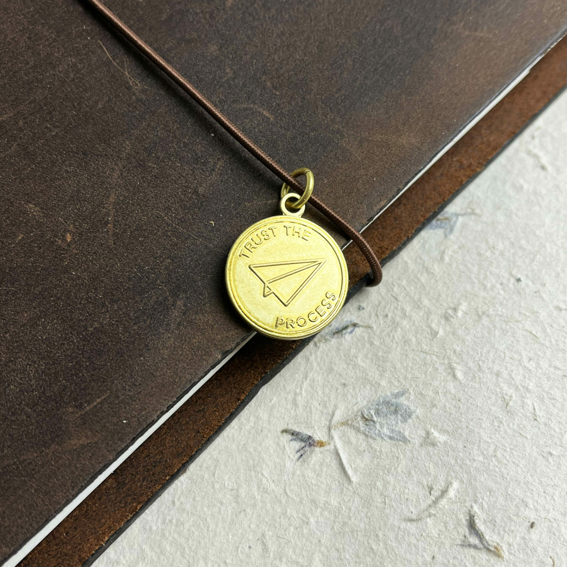Baum-kuchen Brass Charm - Trust the Process