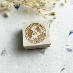 Baum-kuchen Rubber Stamp - Imagination Will Take You Everywhere