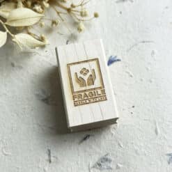 Baum-kuchen Rubber Stamp - Fragile