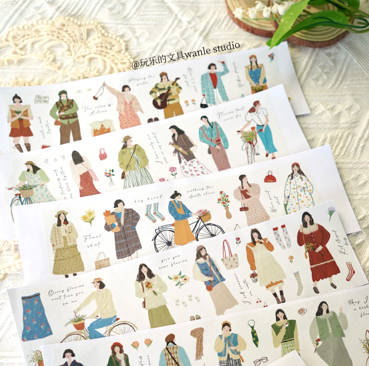 Wanle Studio Washi Tape - An Autumn