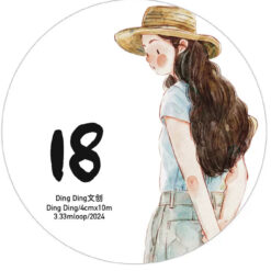 Ding Ding Matte PET Tape - 18