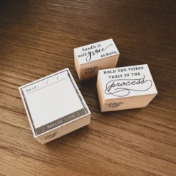Blinks of Life Rubber Stamp - Analog Life Frame & Quotes - Image 2