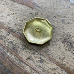 The Superior Labor Crane Brass Charm