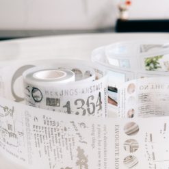 Traveling on Paper City PET Tape