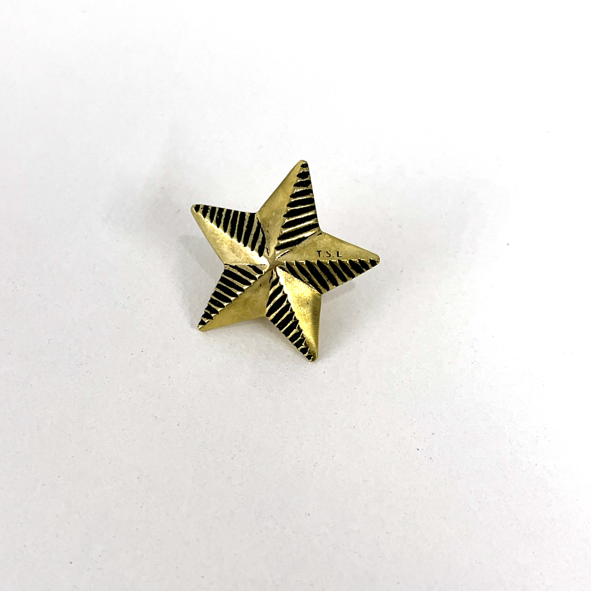 The Superior Labor Star Brass Charm / Pin - Image 2