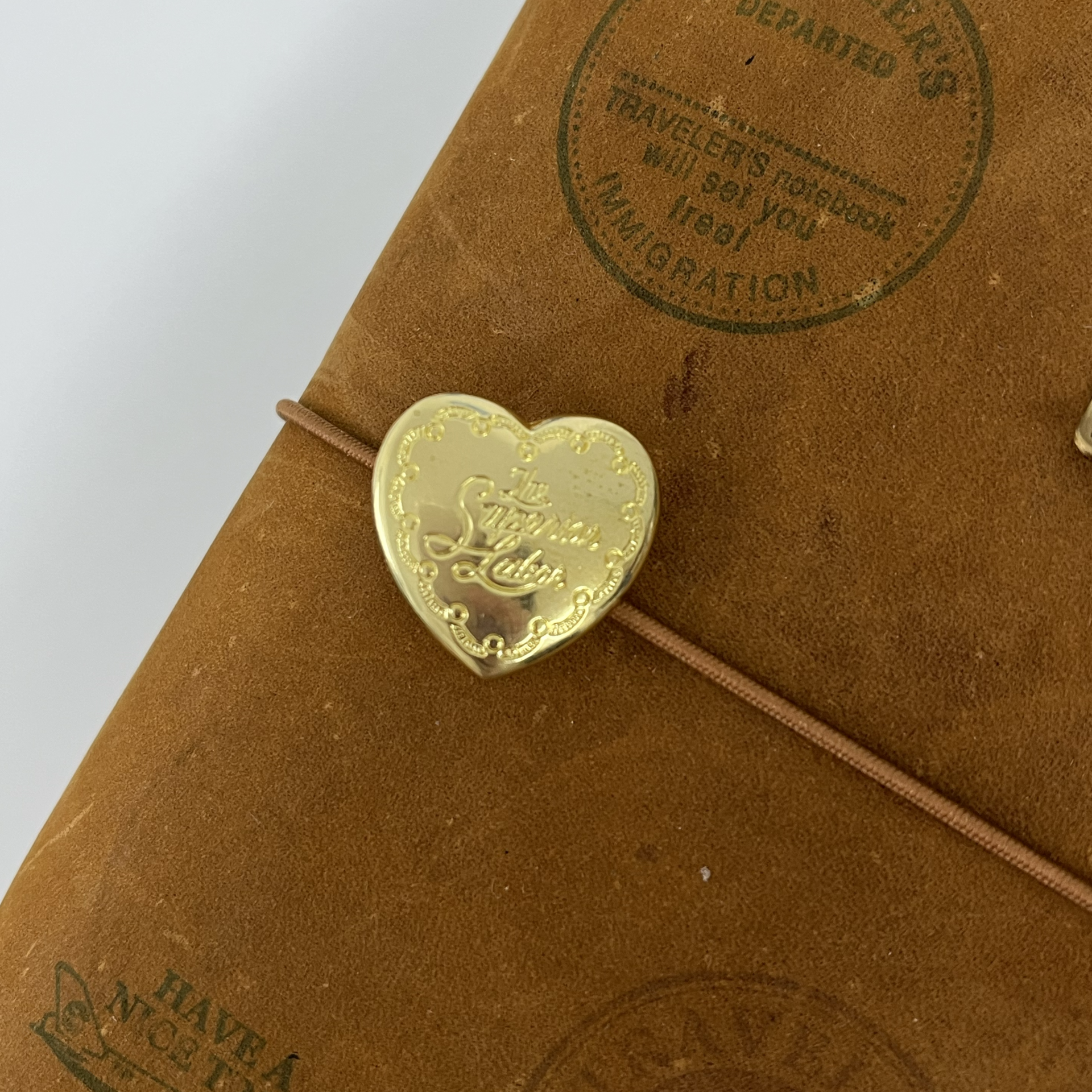 The Superior Labor Heart Brass Charm / Pin - Image 3