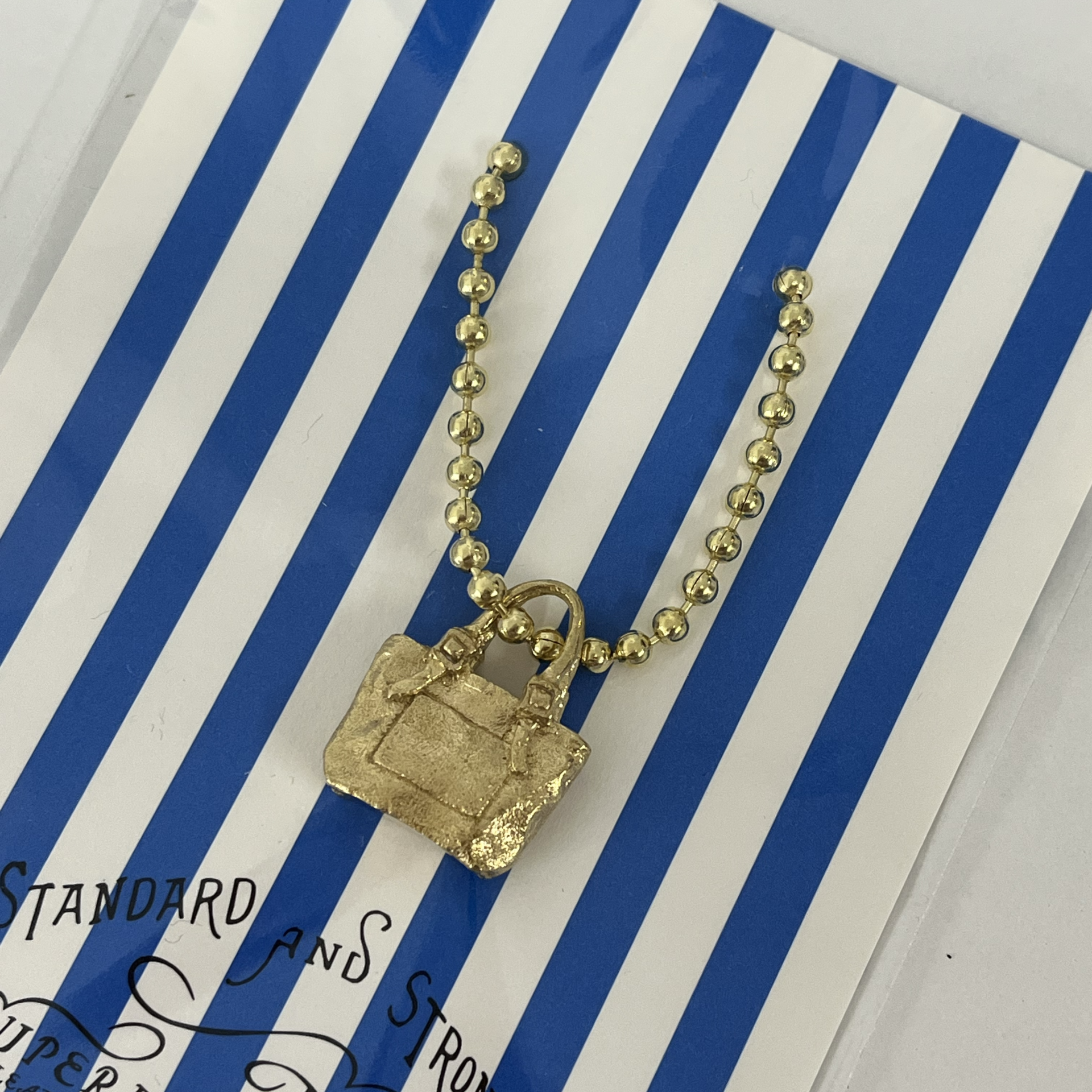 The Superior Labor Brass Engineer Bag Charm - Image 4