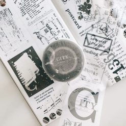 Traveling on Paper City PET Tape