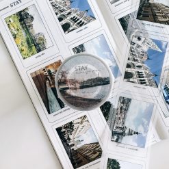 Traveling on Paper Stay PET Tape