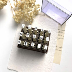 Sanby Endless Alphabet and Number Stamp Sets (4 sizes)