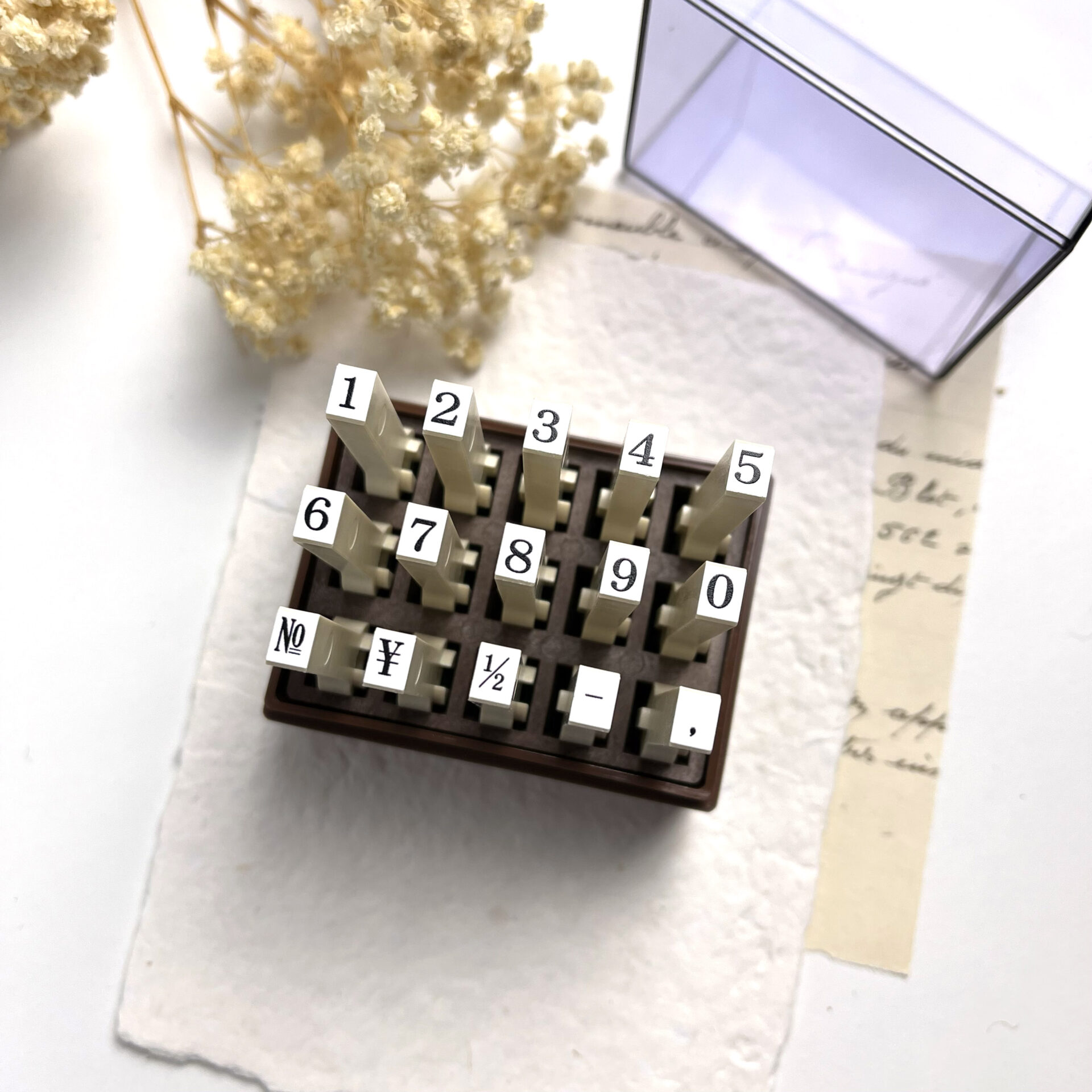 Sanby Endless Alphabet and Number Stamp Sets (4 sizes)