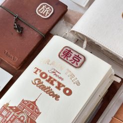 Nove Origami Words Embroidery Stickers