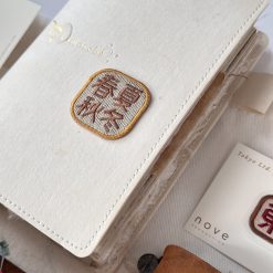 Nove Origami Words Embroidery Stickers