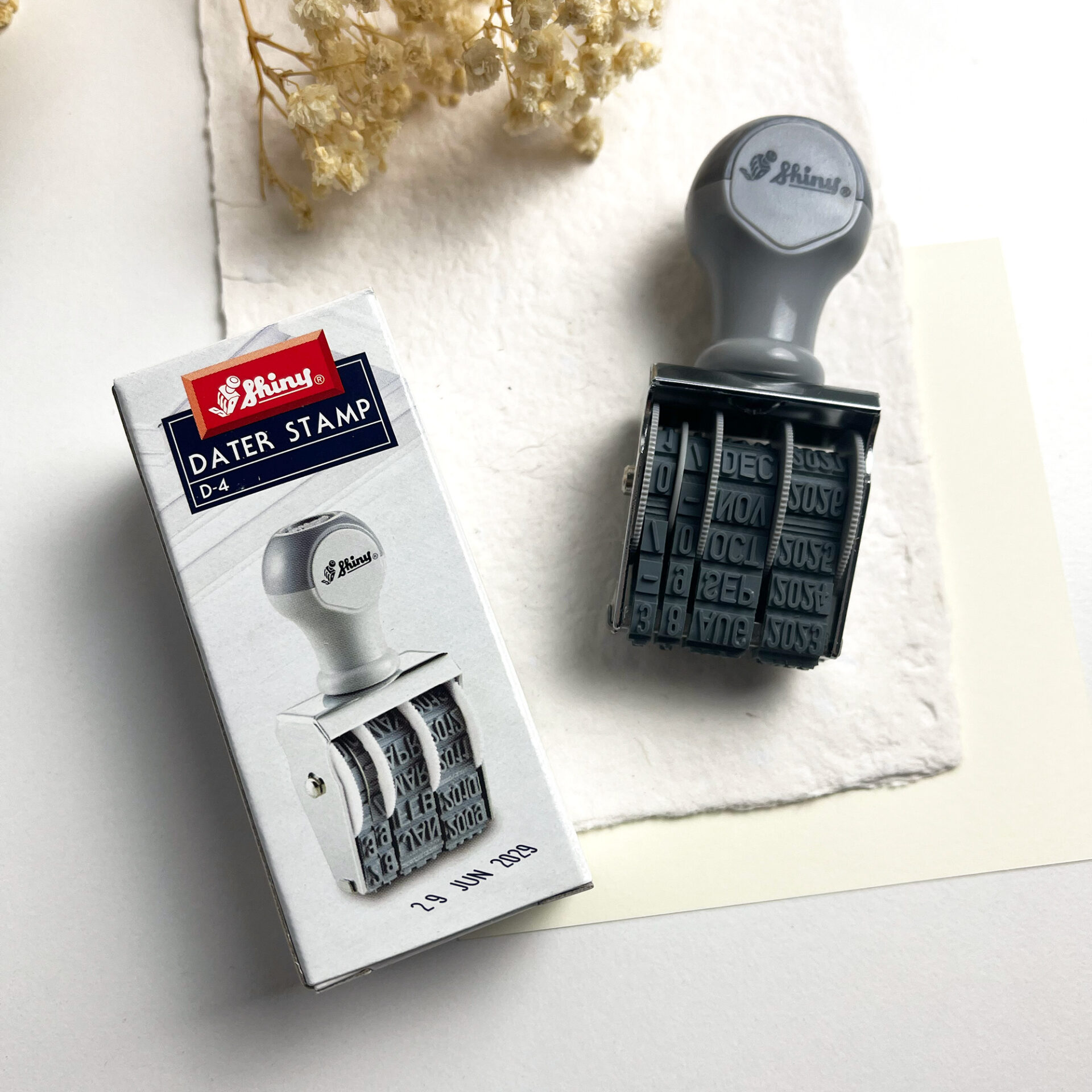 Shiny Rotating Date Stamp