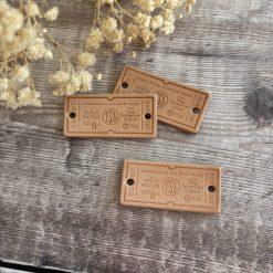 Miso Paper x TSL Leather Tag London Ticket