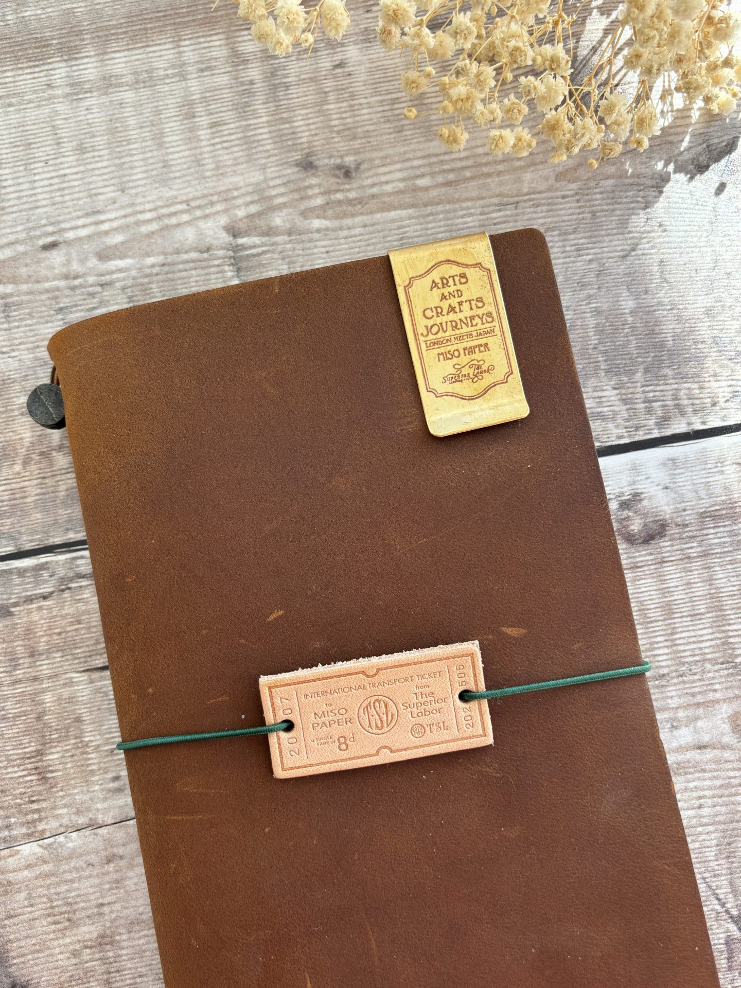 Miso Paper x TSL Leather Tag London Ticket - Image 2