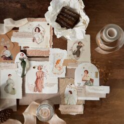 Nove Matte PET Tape - Vintage Elegance