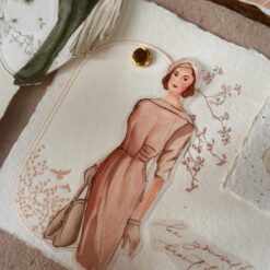Nove Matte PET Tape - Vintage Elegance