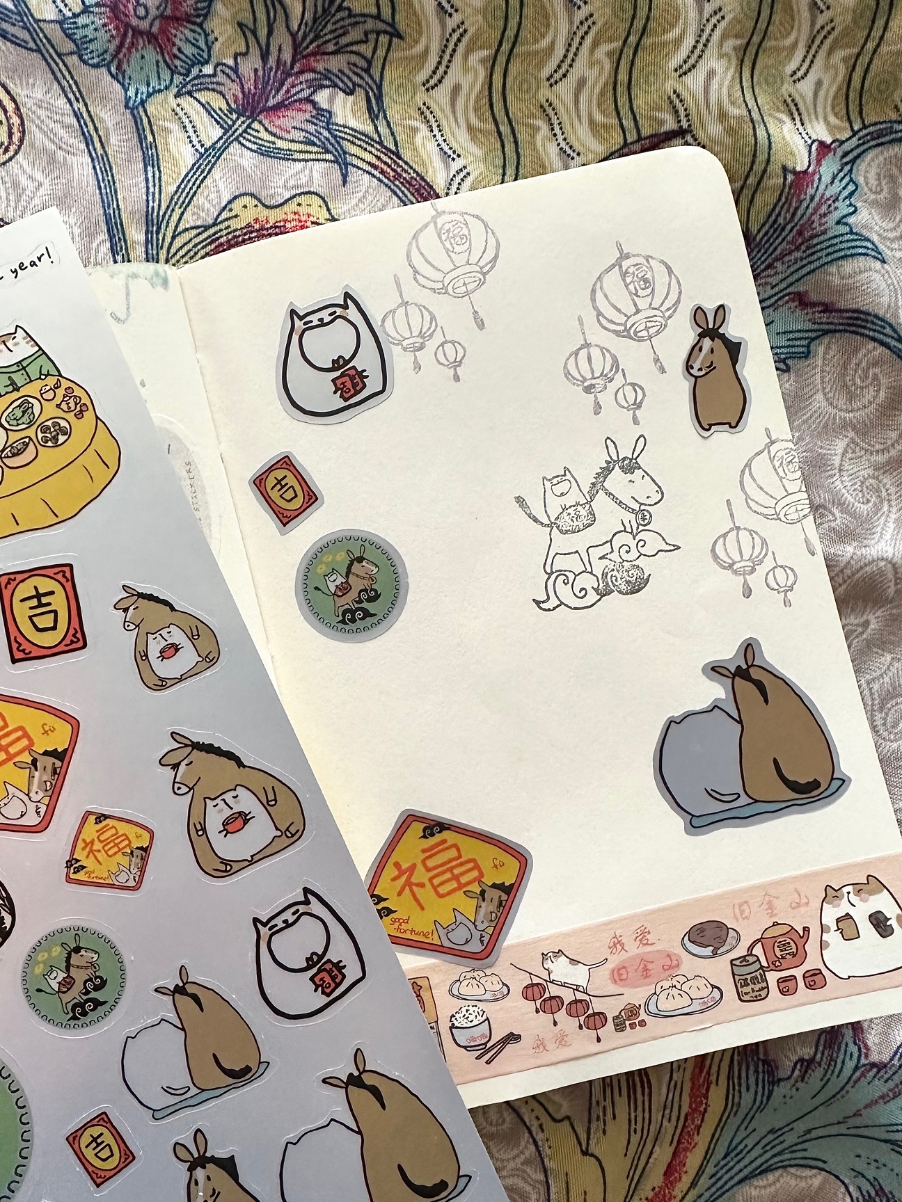 Catdoo Sticker Sheet - Prosperity Horse Year