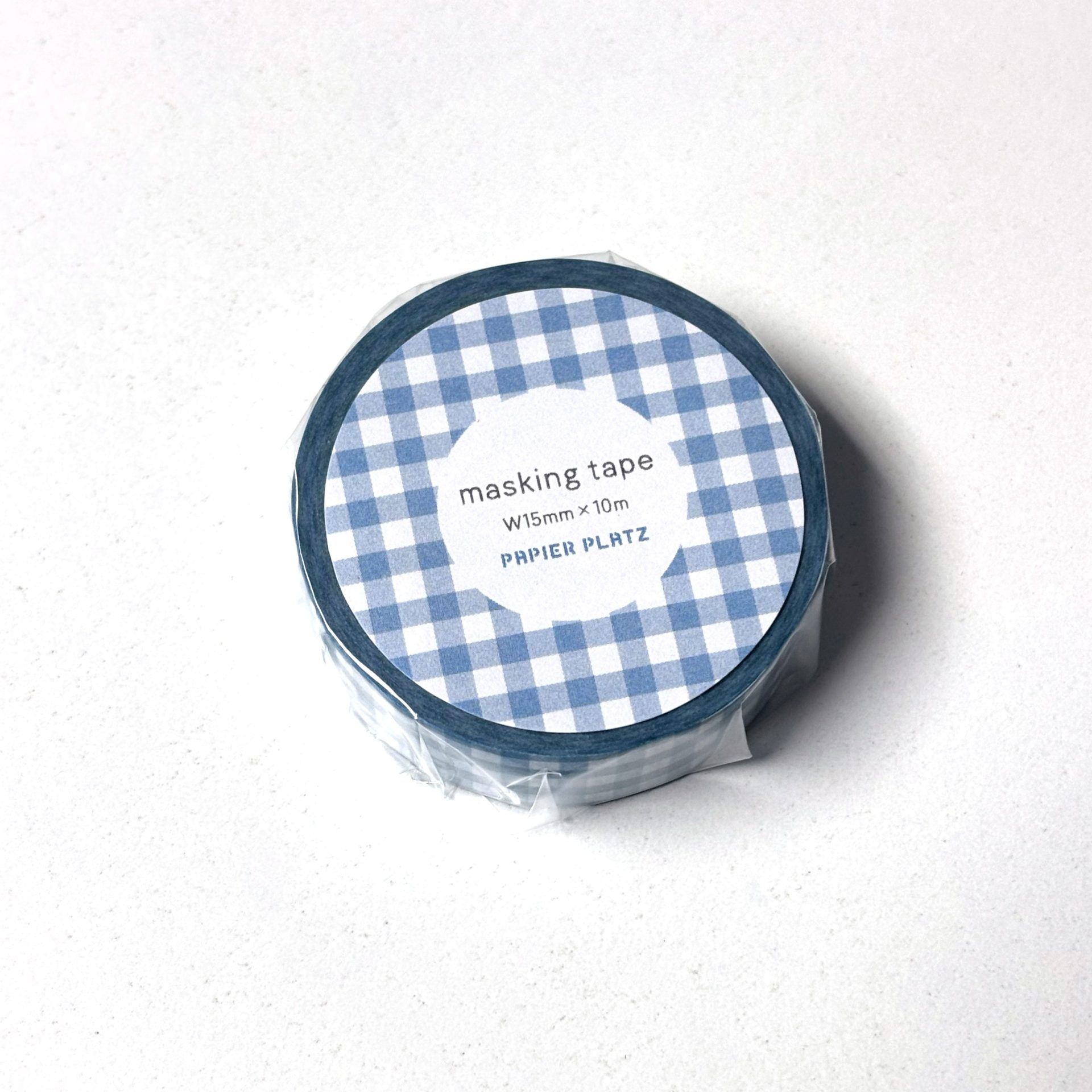 Papier Platz Gingham Check Masking Tape