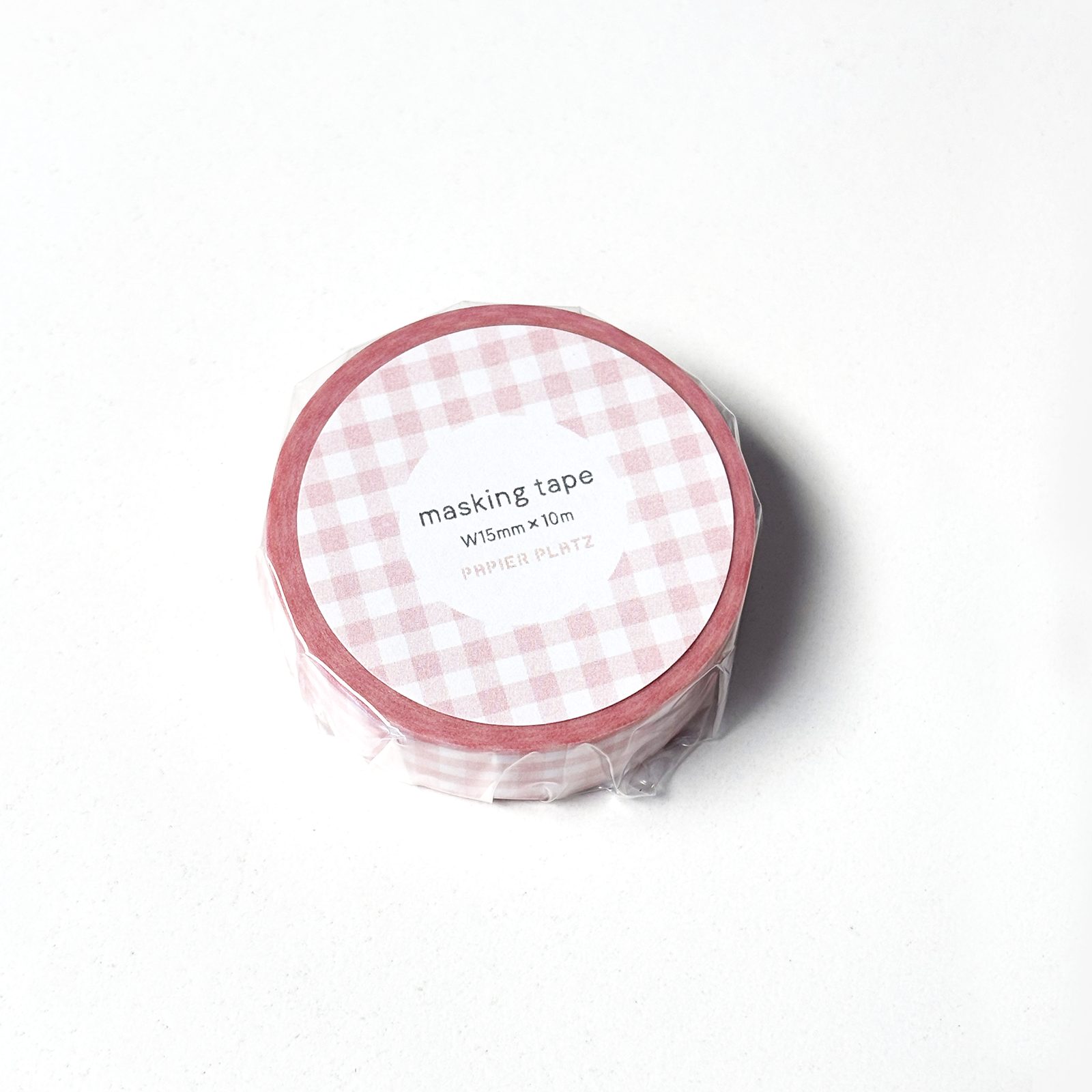 Papier Platz Gingham Check Masking Tape
