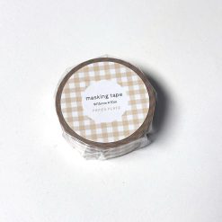 Papier Platz Gingham Check Masking Tape