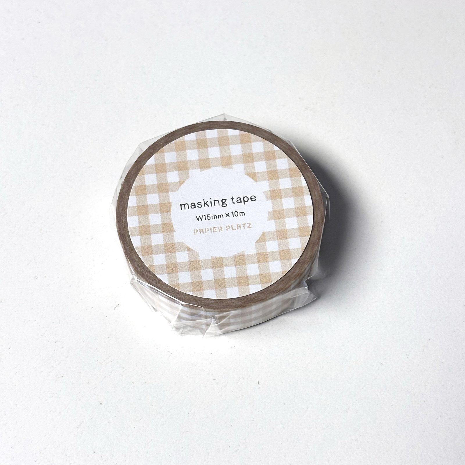 Papier Platz Gingham Check Masking Tape