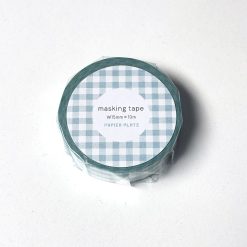 Papier Platz Gingham Check Masking Tape