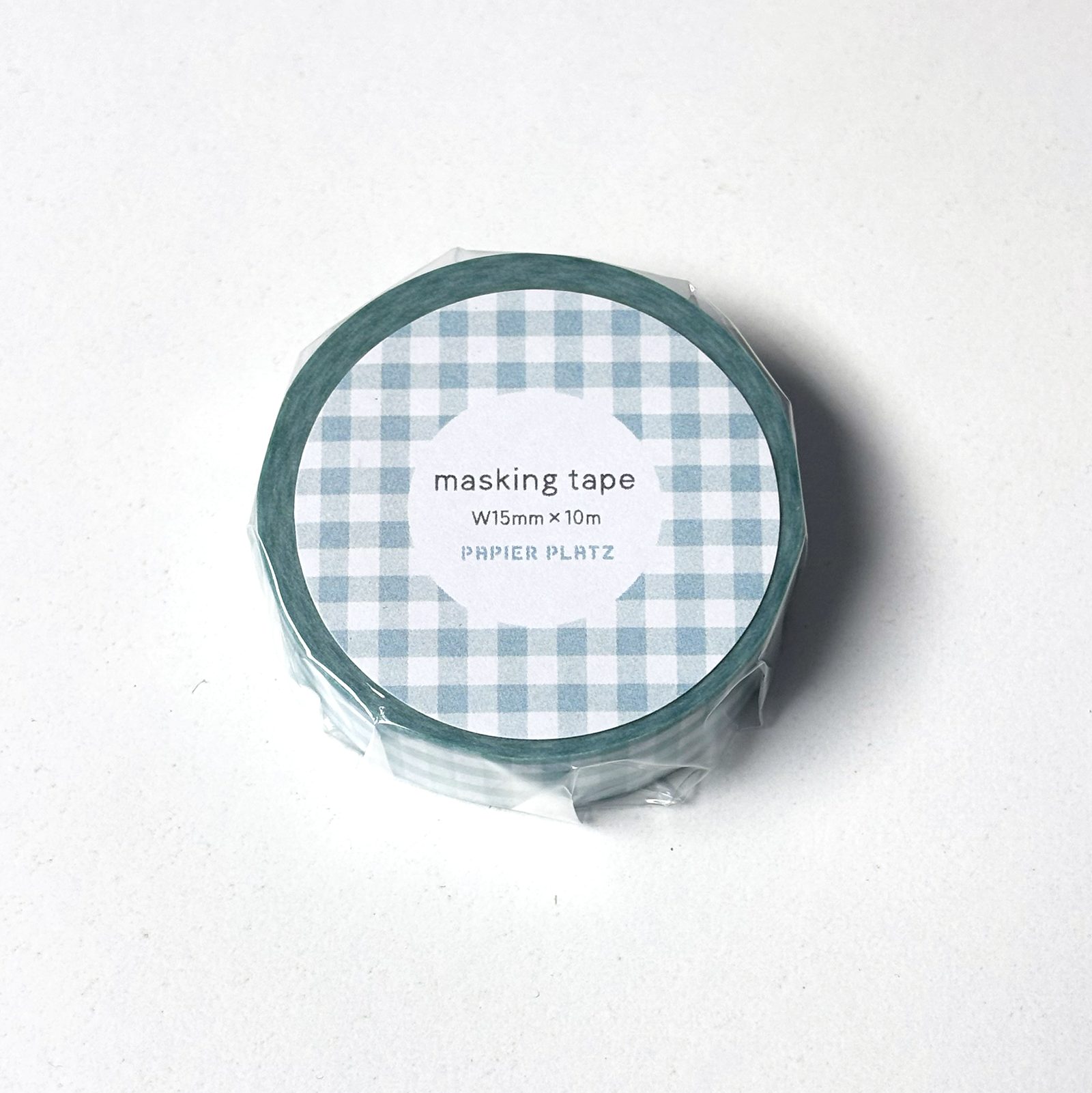 Papier Platz Gingham Check Masking Tape