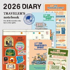 TRAVELER'S Notebook Diary Inserts 2026
