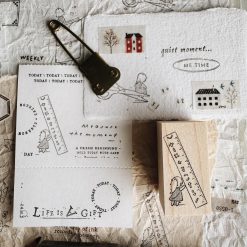 PensPapersPlanner Rubber Stamps - A Quiet Love For Stationery