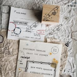PensPapersPlanner Rubber Stamps - A Quiet Love For Stationery