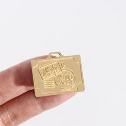 Miso Paper x Abbey Sy Travel Brass Charm - Image 2