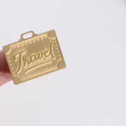 Miso Paper x Abbey Sy Travel Brass Charm - Image 3