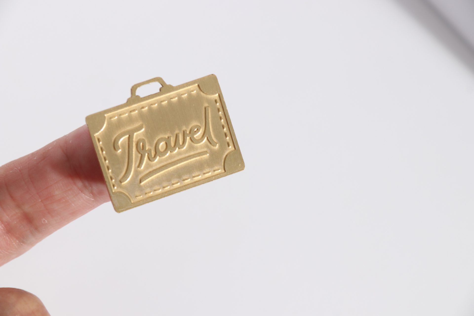 Miso Paper x Abbey Sy Travel Brass Charm - Image 3