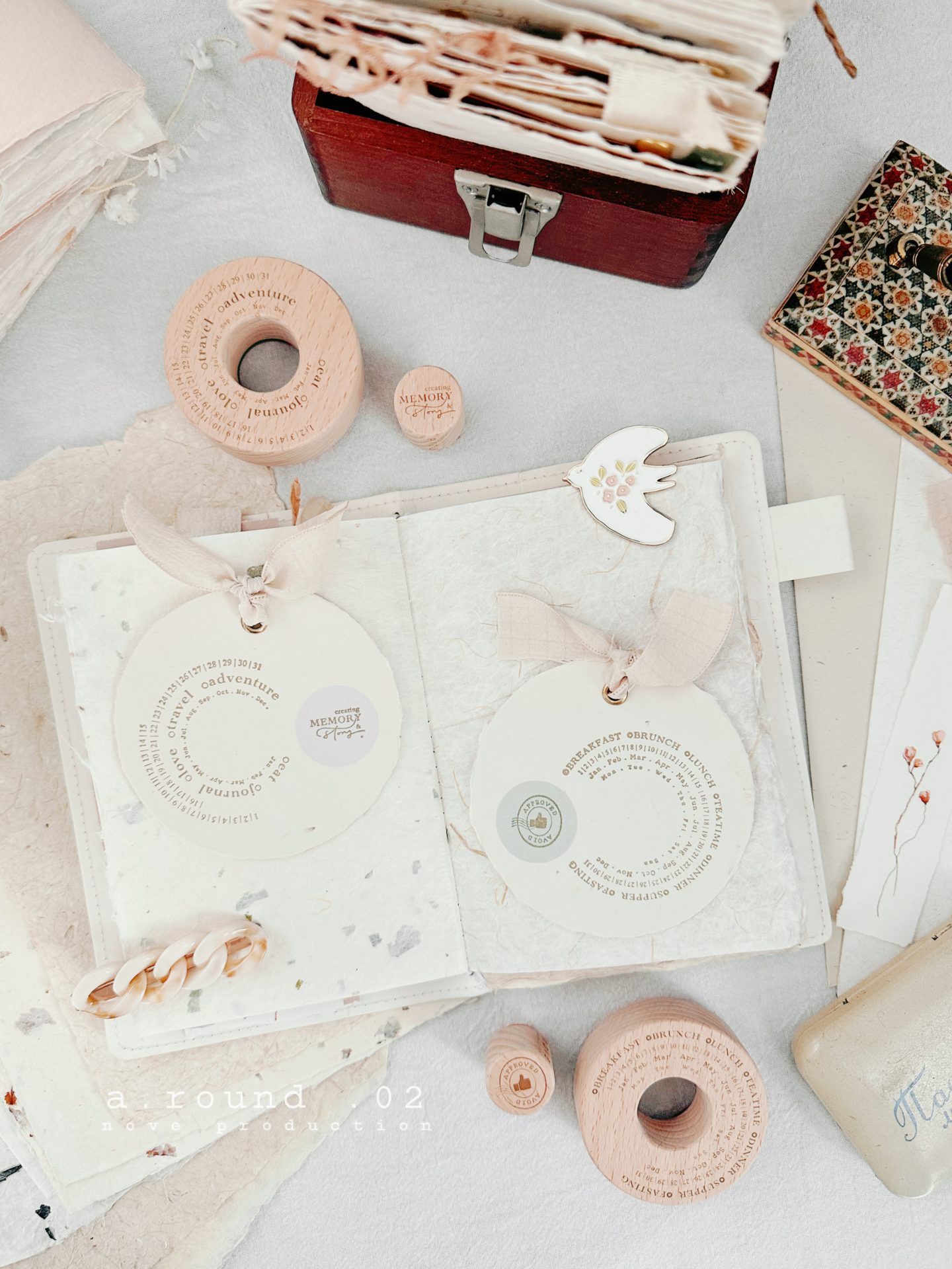 Nove Rubber Stamps - a.round.02