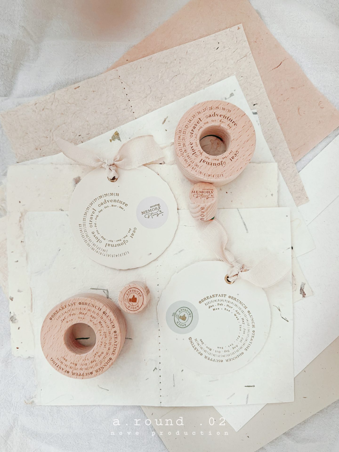 Nove Rubber Stamps - a.round.02