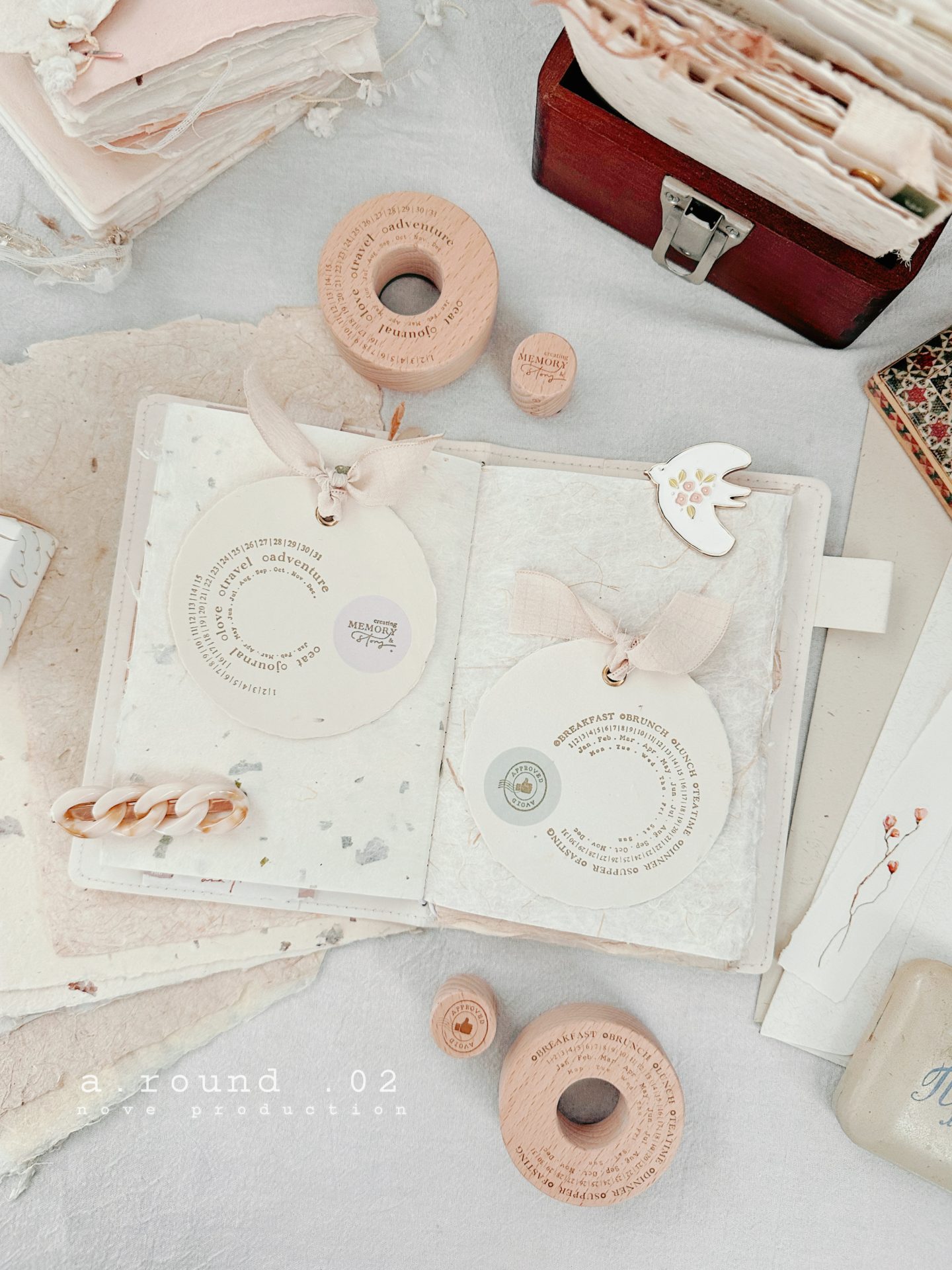 Nove Rubber Stamps - a.round.02