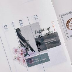 Traveling on Paper Rainy Days Die-Cut Washi Tape
