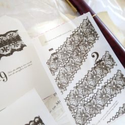 Siyun Studio Tracing Paper Tape - Black Lace