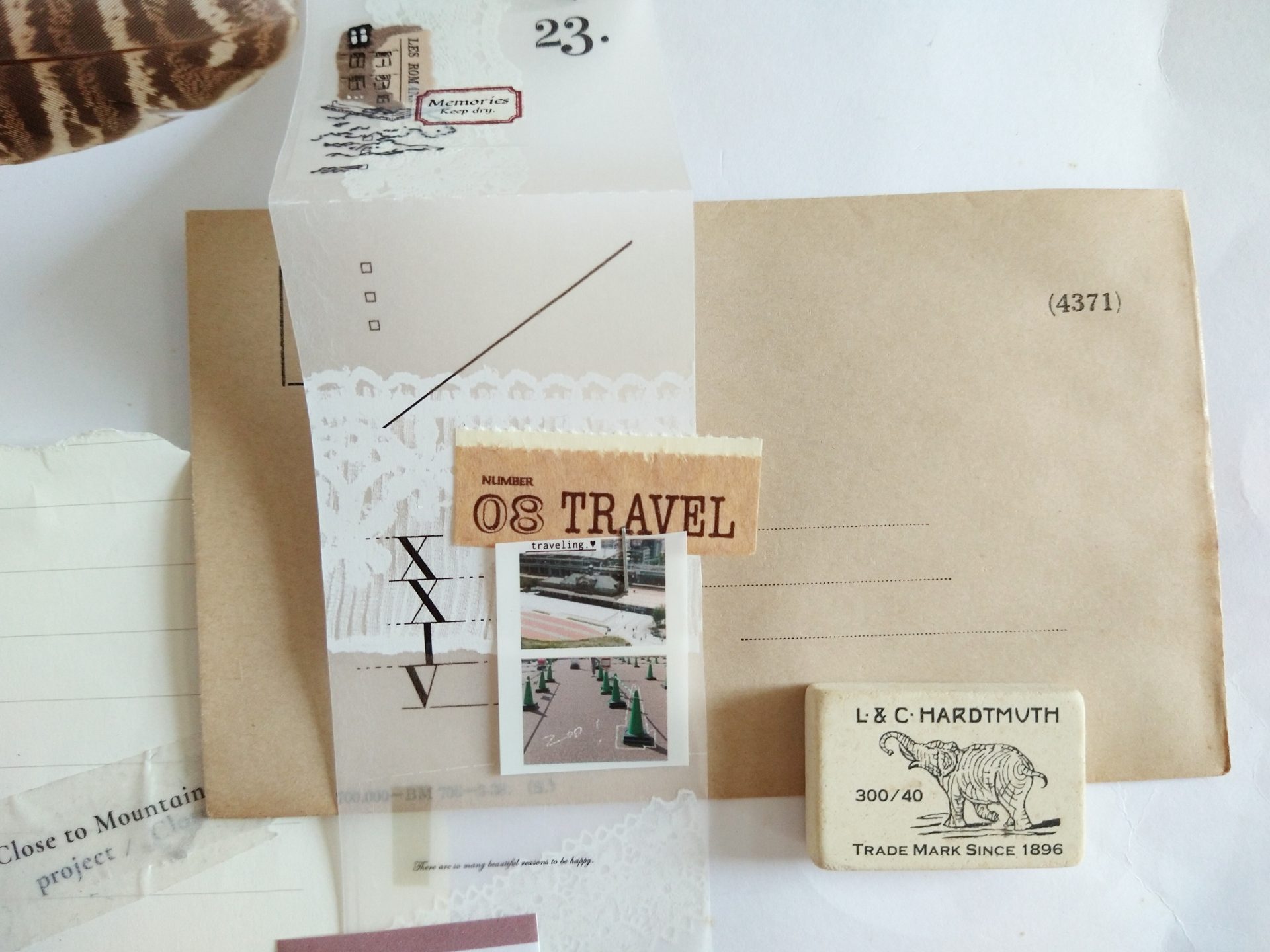 Siyun Studio Tracing Paper Tape White Lace