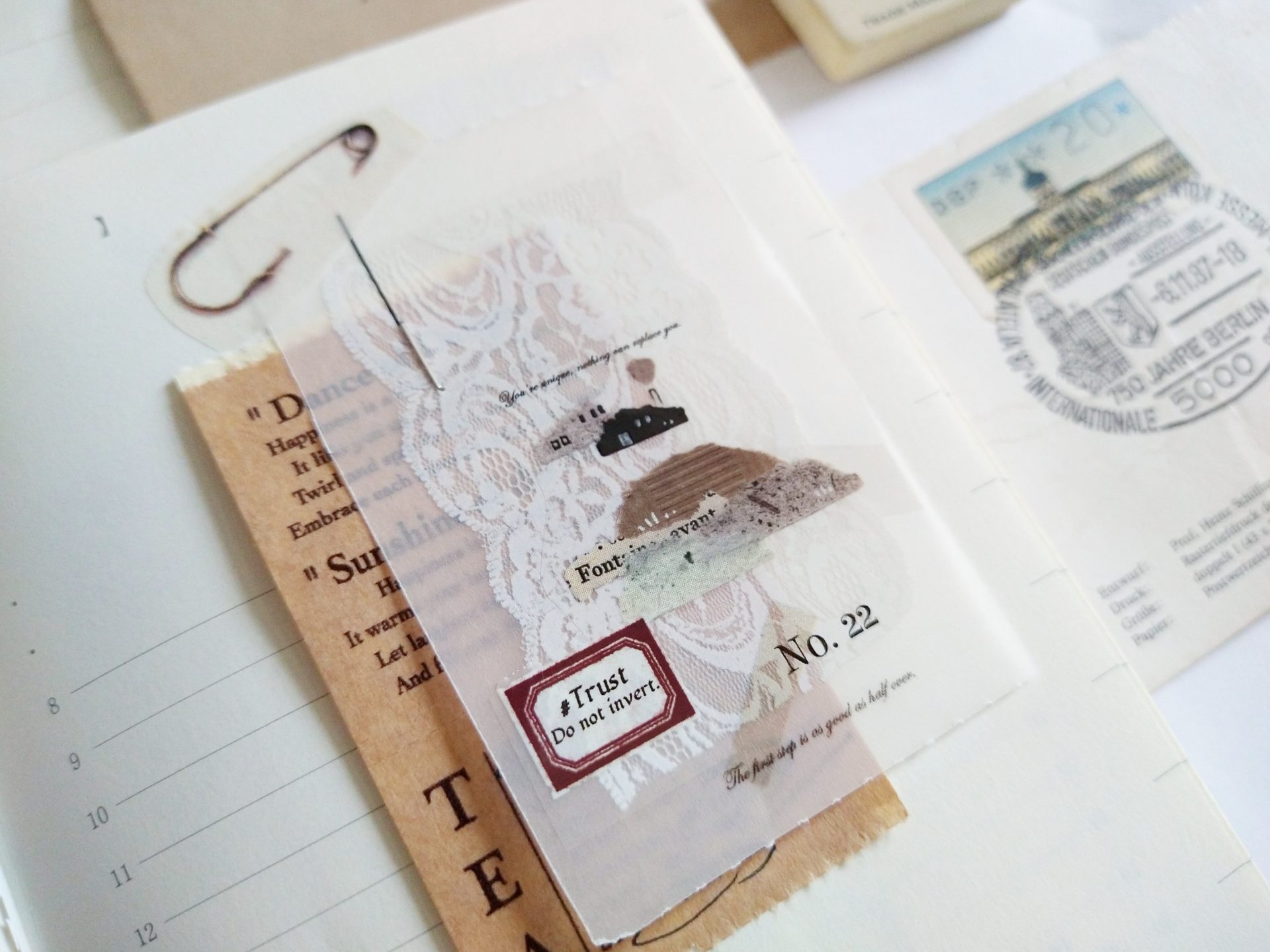 Siyun Studio Tracing Paper Tape White Lace