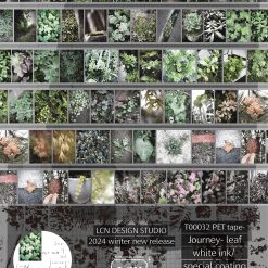Lin Chia Ning Tape Journey - Leaf (washi or PET) - Image 2