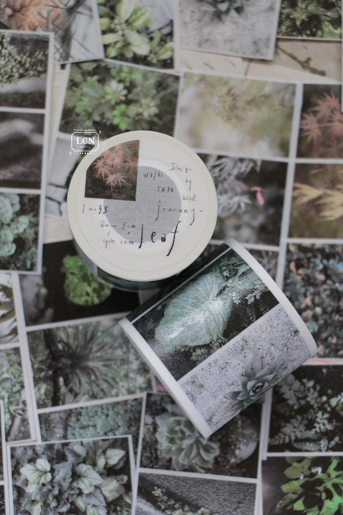 Lin Chia Ning Tape Journey - Leaf (washi or PET)