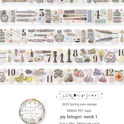 Lin Chia Ning Matte PET Tape - Joy Bringer Week 1
