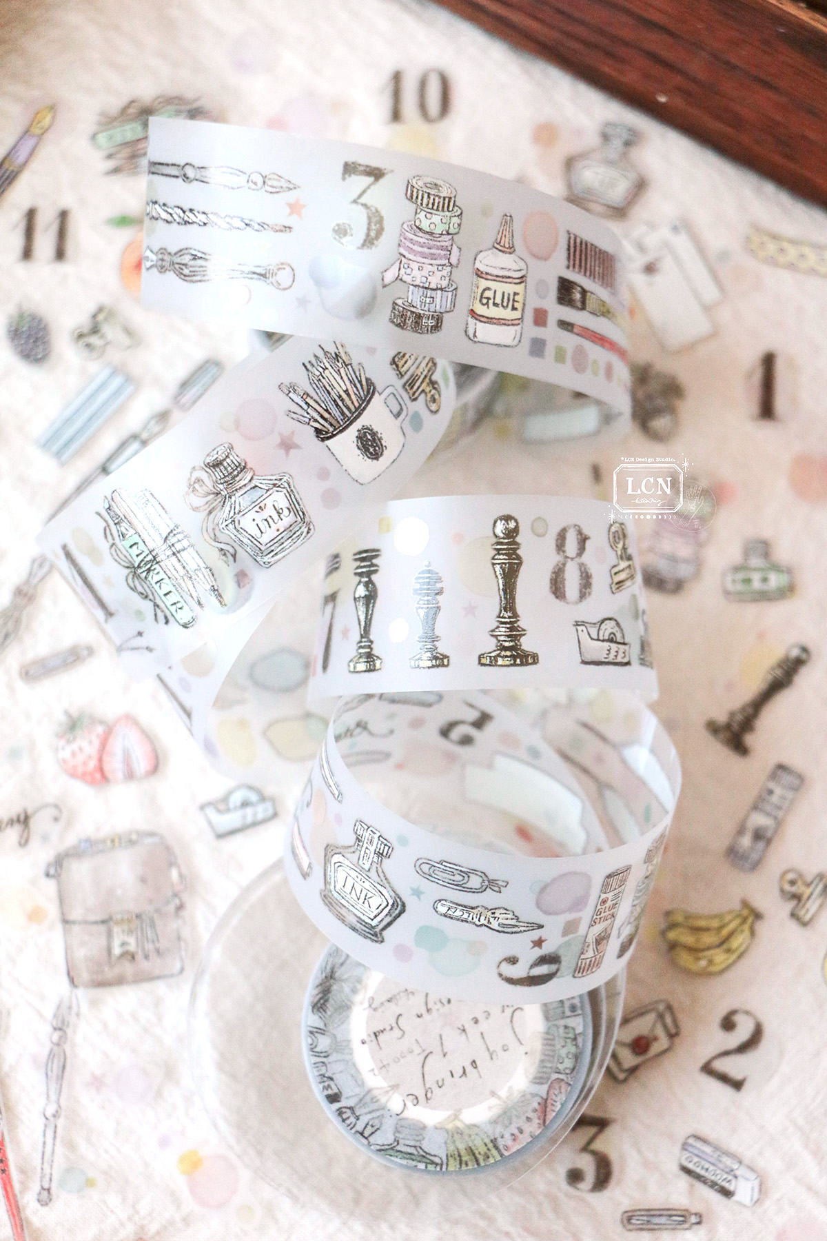 Lin Chia Ning Matte PET Tape - Joy Bringer Week 1