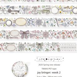 Lin Chia Ning Matte PET Tape - Joy Bringer Week 2