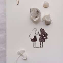 Ms Bulat Rubber stamp - Know Yourself Again