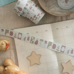 Sho Little Happiness Label Stickers Roll - Kuma